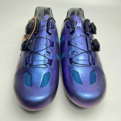 Zapatillas Ciclismo Gw Bicicleta De Ruta Doble Boa Dark Blue