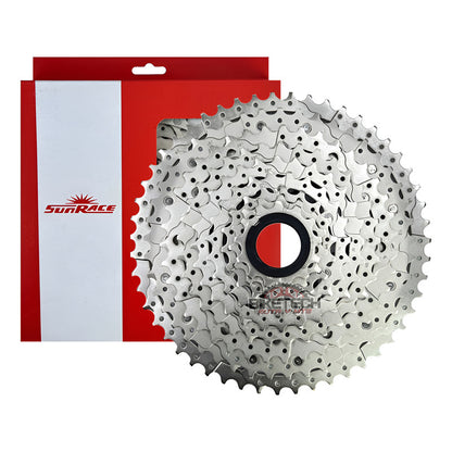 Pacha Cassette Sunrace 10v Csms2 Mtb 11-51 10 Velocidades - Cromado - 11 - 51
