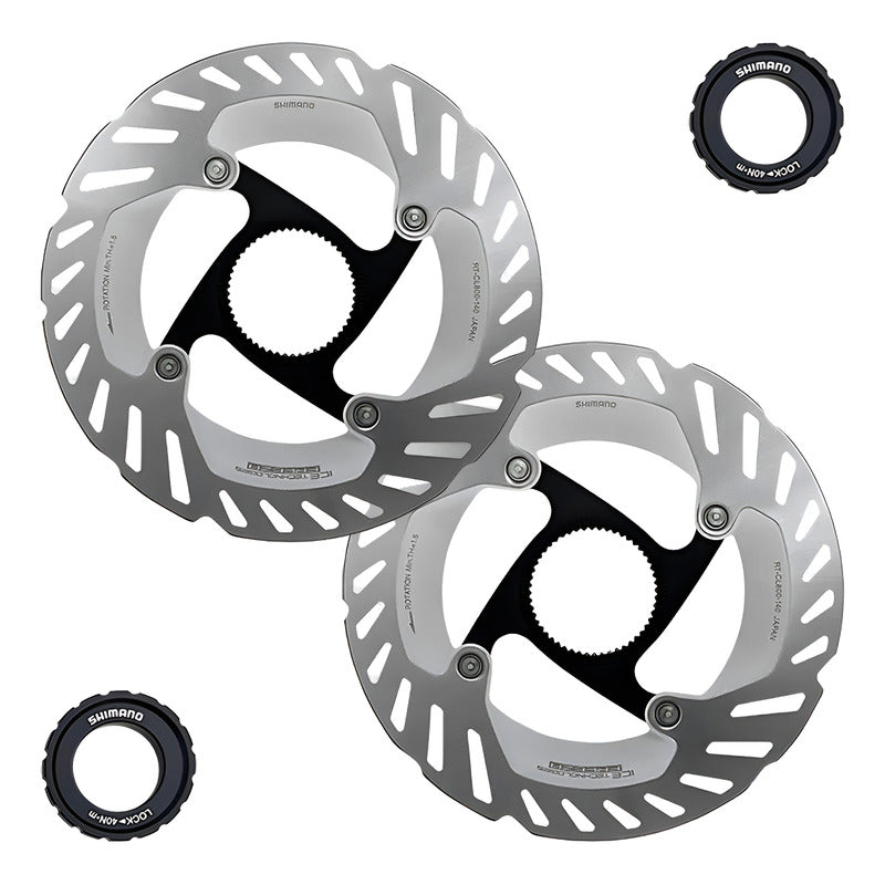 Discos De Freno Shimano Cl800 Ice Tech Centerlock Rotores 160mm Gris