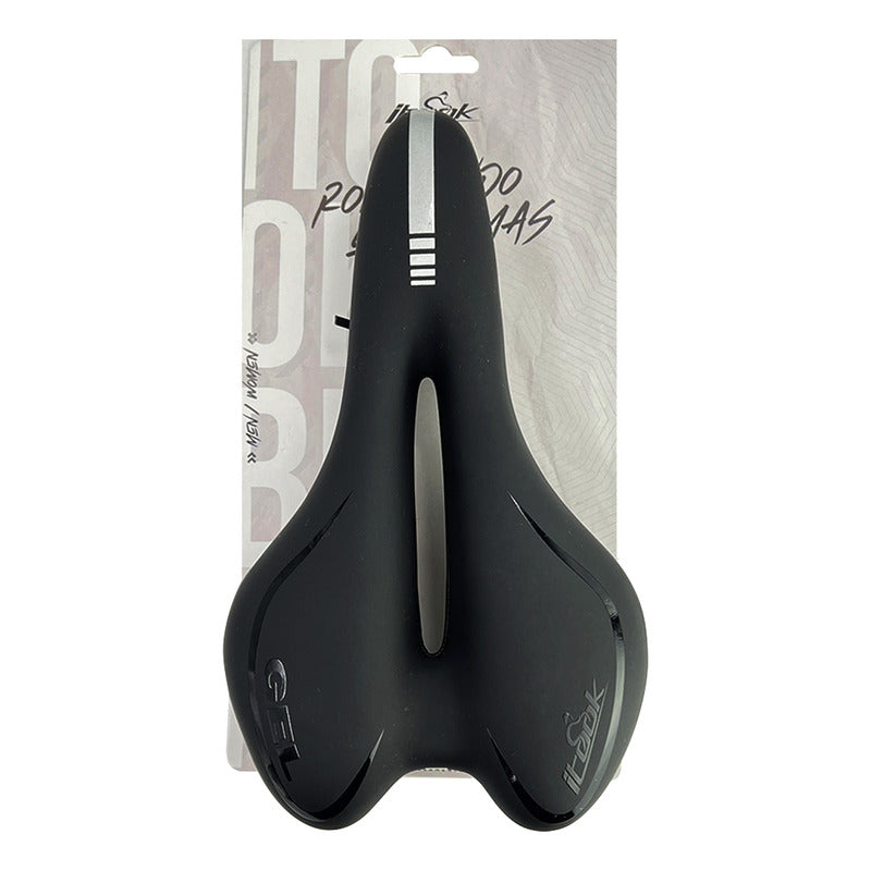 Asiento Sillín Bicicleta Itook Gel Antiprostático Ruta Mtb