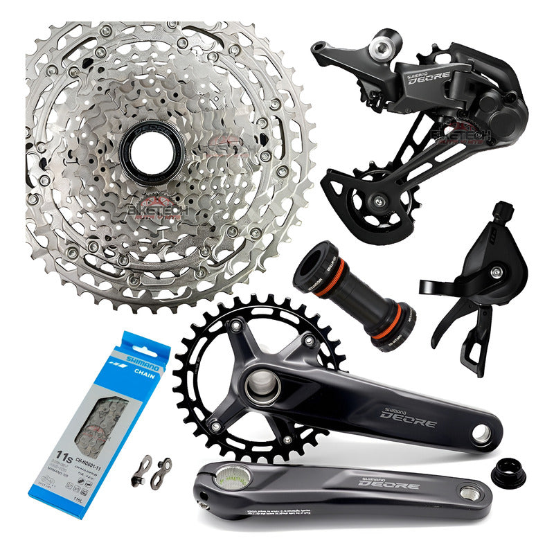 Grupo Shimano Deore M5100 11v Mtb Sin Frenos