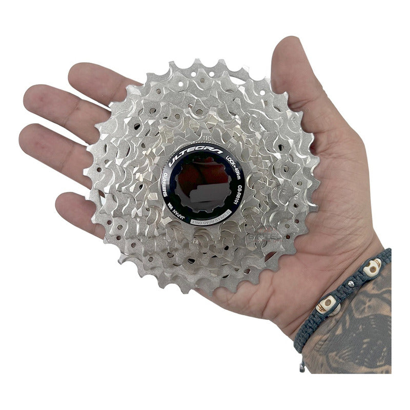 Pacha 12 Velocidades Shimano R8100 Ultegra 11-30 Ruta Gris