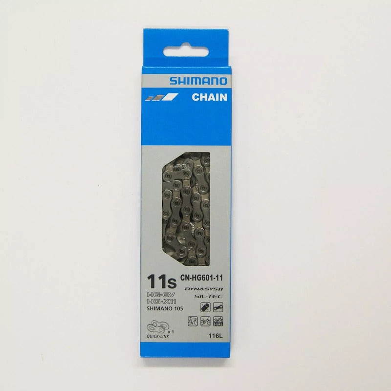 Cadena Bicicleta Mtb Shimano Hg601 126 11 Velocidades Avant Plateado