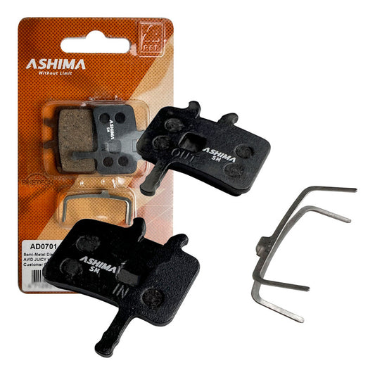 Pastillas De Freno Semi Metálicas Ashima Avid Ad0701