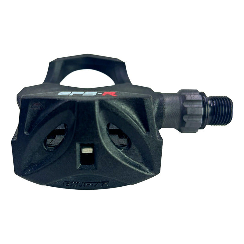 Pedales Exustar De Ruta E-pr4 Tipo Look Bicicleta Económicos Negro