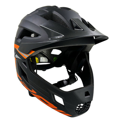 Casco Para Niños Niñas Ontrail Racer Full Face Bmx