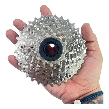 Pacha 8 Velocidades Sunrace M66. 11-32 + Cadena Kmc X8 Plateado