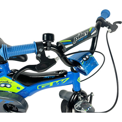 Bicicleta Bmx Rin 12 Niño Gw Pilot 100 Ruedas Auxiliares