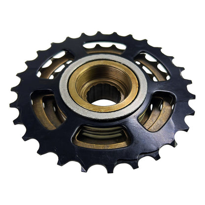 Pacha De Rosca Sunrace M2a 6 Velocidades 14-28 Dientes Mtb Marrón