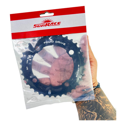 Coronilla Plato Sunrace Ms66 Biplato 36 Dientes