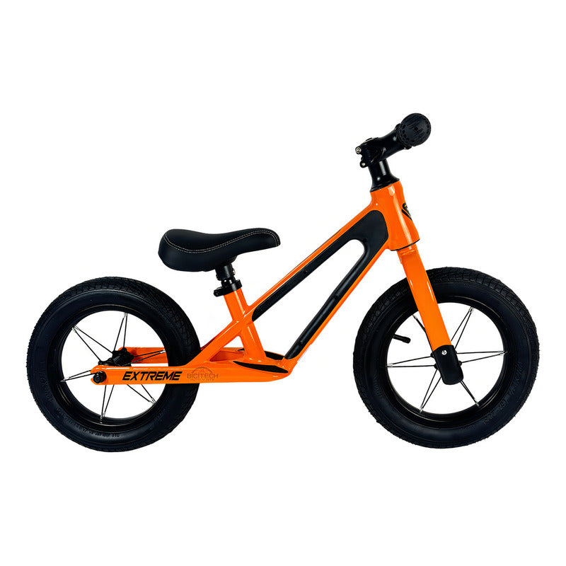 Bicicleta Niño Niña Equilibrio Rn 12 Gw Pushbike Naranja Negro Magnesio
