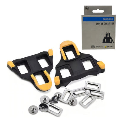 Calas Ruta Shimano Chocles Amarillo Sm-sh11 6 Grados Color Negro