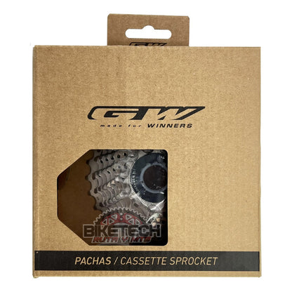 Pacha Cassette 10v Gw 11-28 Ruta Compatible Sram Y Shimano Gris 11 28
