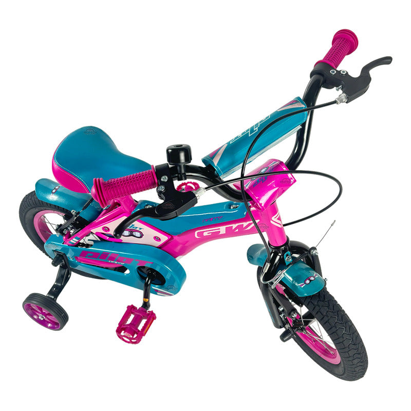 Bicicleta Bmx Rin 12 Niño Gw Pilot 100 Ruedas Auxiliares