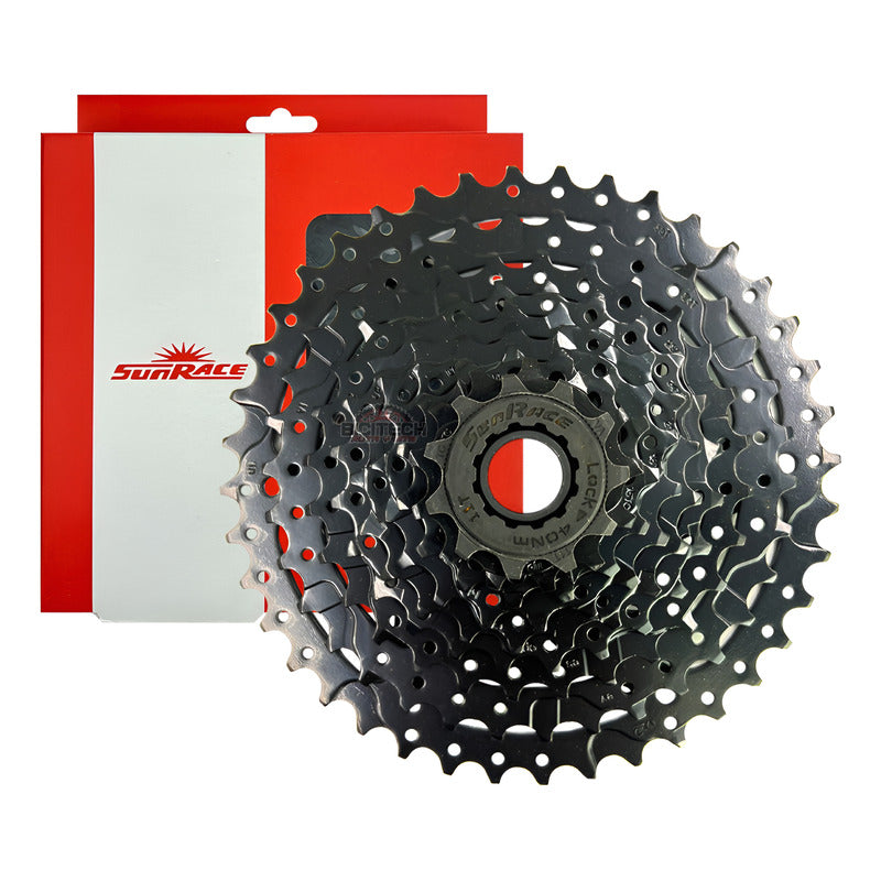 Pacha De 9 Velocidades Sunrace 11-40 Casette M980 9v Mtb Negro