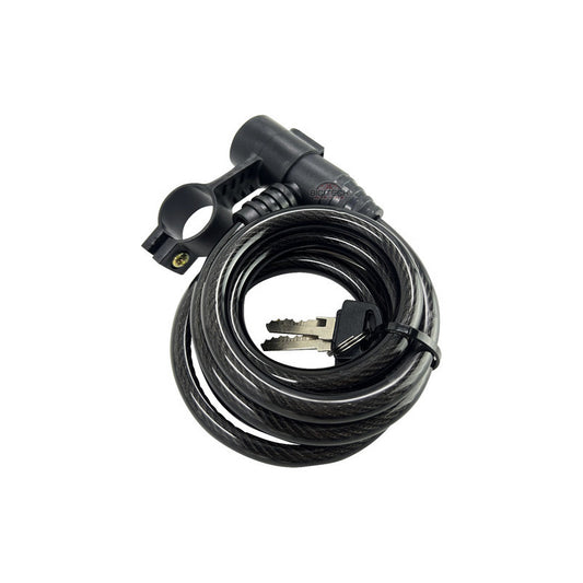 Candado Para Bicicleta Gw Xt507 Cable Con Llave 10x1500mm