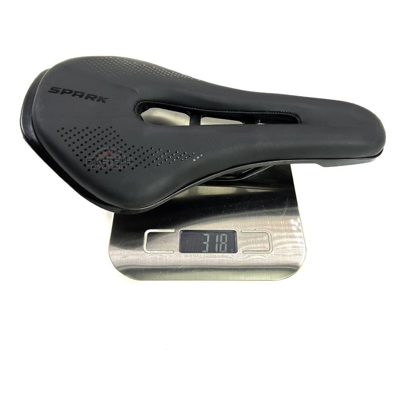 Sillín Bicicleta Spark Gel Antiprostatico Negro 26.5 Cm 14.2 Cm