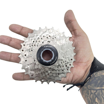 Pacha 8v Ruta Gw 11-28 Compatible Shimano Y Sram Liviana Cantidad Máxima De Dientes 28 Cantidad Mínima De Dientes 11 Color Gris