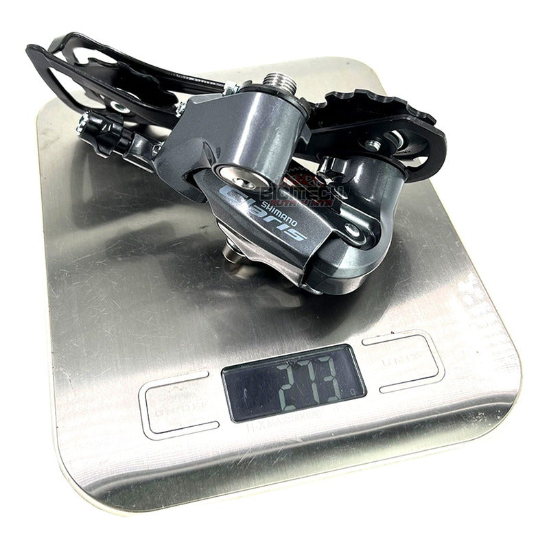 Tensor Shimano Claris R200 Gs 8 Velocidades Pata Larga Ruta Plateado