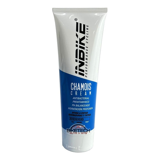 Crema Inbike Chamois Hombre Para Badana Evita Quemaduras Azul 200ml