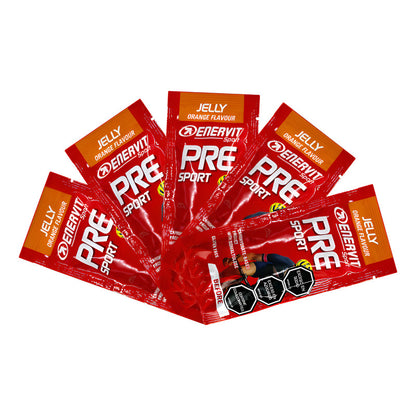 Gel Enervit Pre Sport 45ml X 5 Unidades Naranja