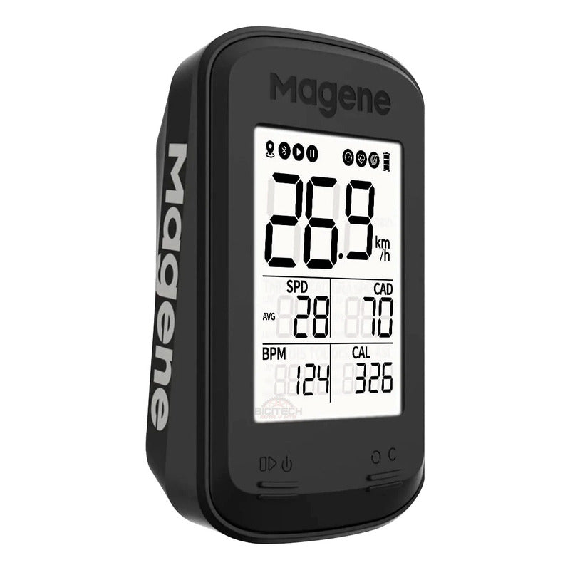 Ciclocomputador Magene C206 Pro Para Ciclismo Gps Economico Negro