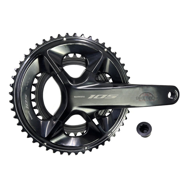 Grupo Shimano 105 R7170 Di2 12 Velocidades  Para Ruta  Negro