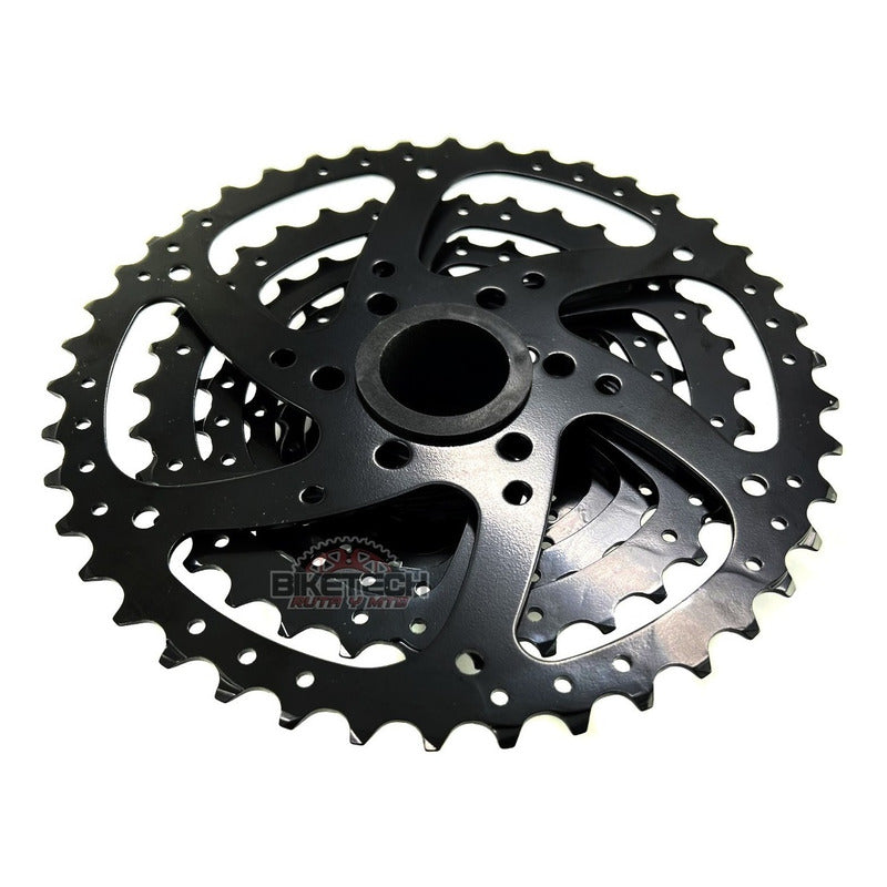 Pacha Cassette Mtb Sunrace Cs-m980 11/42t 9 Velocidades - Negro - 11 - 42
