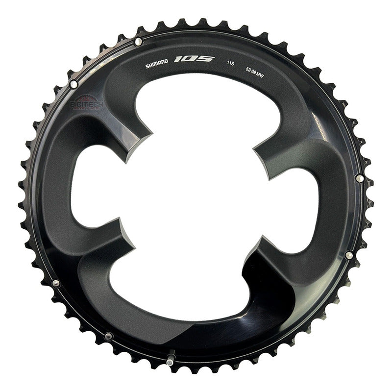 Coronilla Plato Shimano 105 R7000 11v 2x11  Biplato 53 52 50