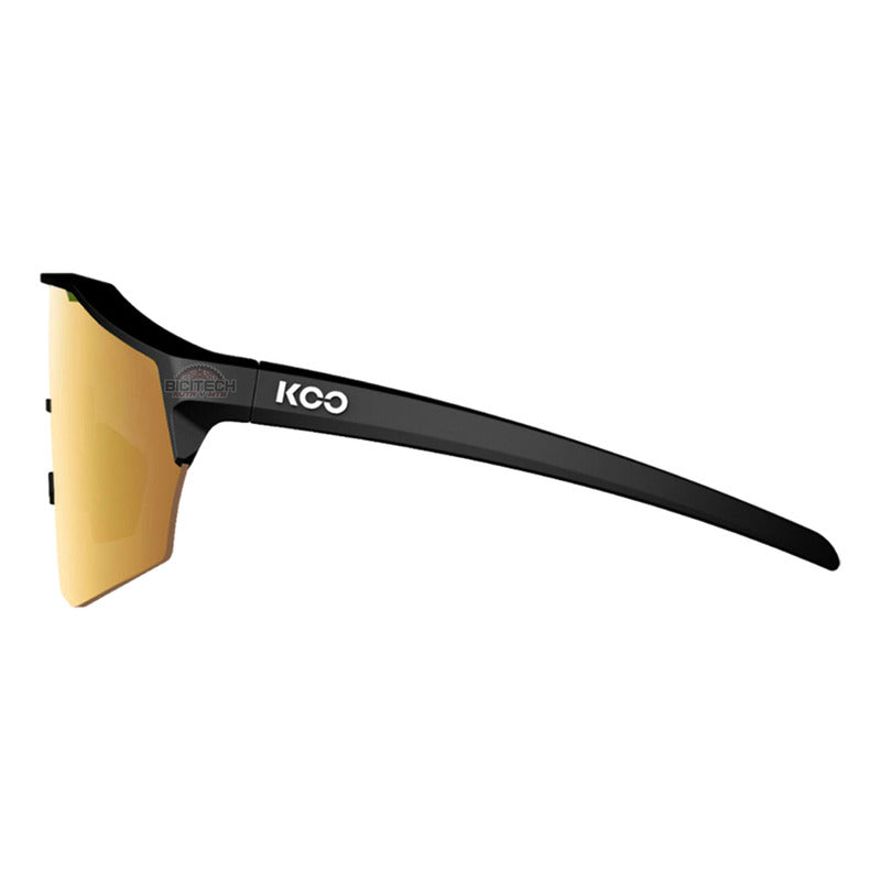 Gafas Deportivas Koo Alibi Ciclismo Negro Dorado  Uv400