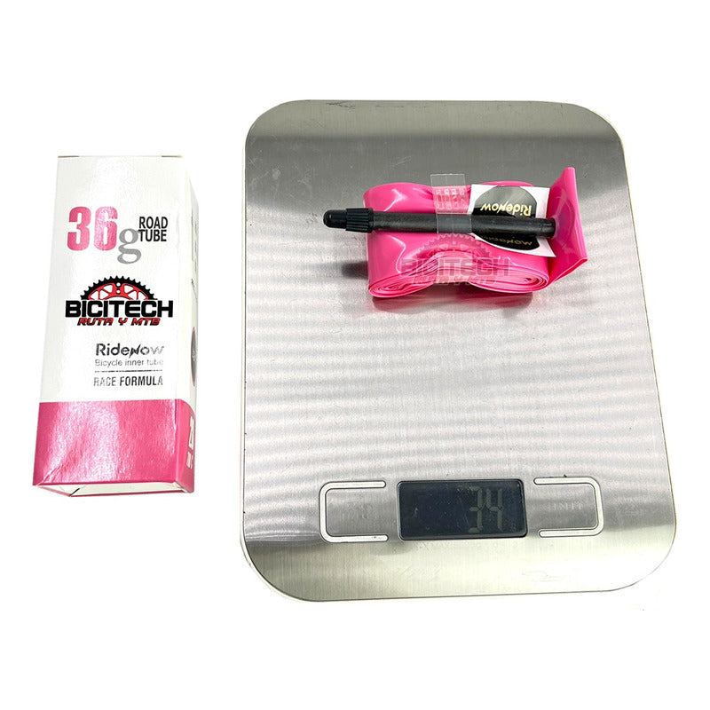 2 Neumáticos Tpu Ruta Ridenow 700x18-32c 65mm Liviano 36 Gr Presta Negro