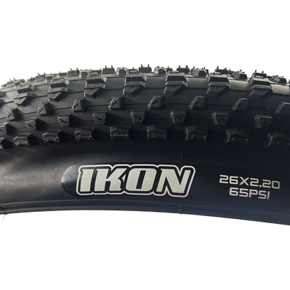 Llanta Maxxis Ikon 26x2.20 65tpi Mtb Negro Para Bicicleta Montaña
