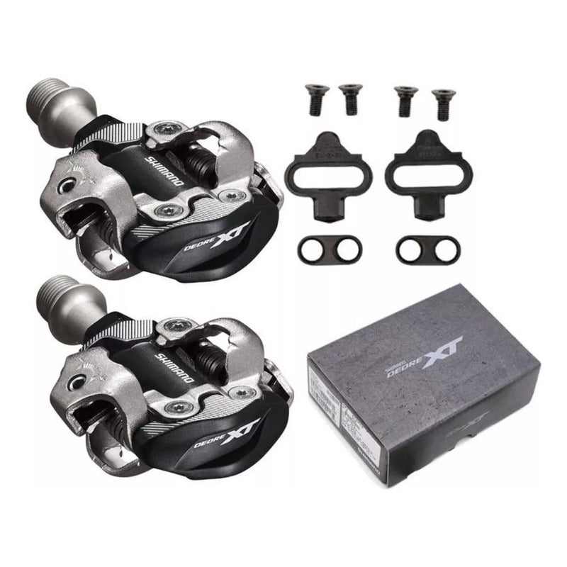 Pedales Shimano Xt M8100 Negro