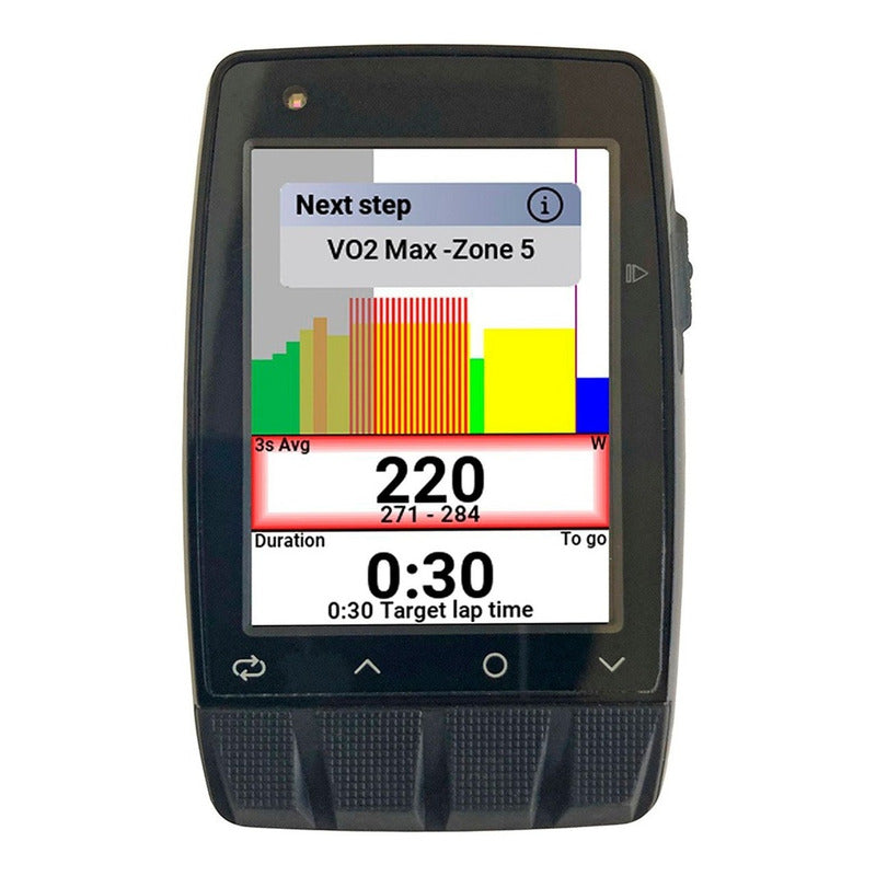 Ciclocomputador Stages Dash M50 Gps Velocimetro Ciclismo Negro