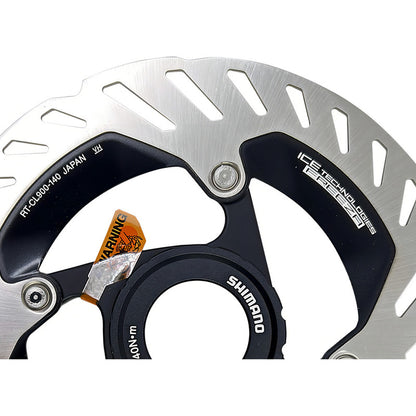Disco Rotor Shimano Rt- Cl900 Ice Tech Centerlock 140mm Color Plateado
