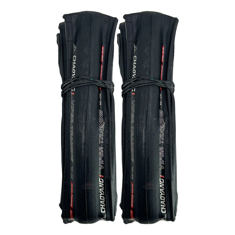 2 Llantas Chaoyang Plegables Viper 700x23 Bicicleta De Ruta Negro