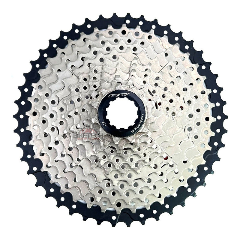 Pacha Cassette 11 Velocidades Gw 11-46 Piñones - Gris Con Negro - 11 - 46