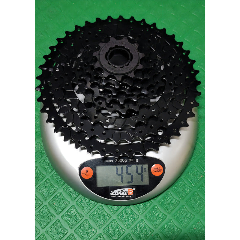 Cassette Pacha Sunrace 8 Velocidades 11-42 Dientes Mtb Acero Negro