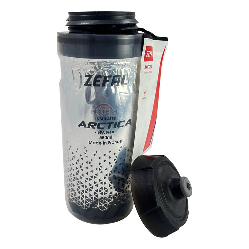 Caramañola Zefal Arctica 550ml + 2 Bebidas Elite Hidratante