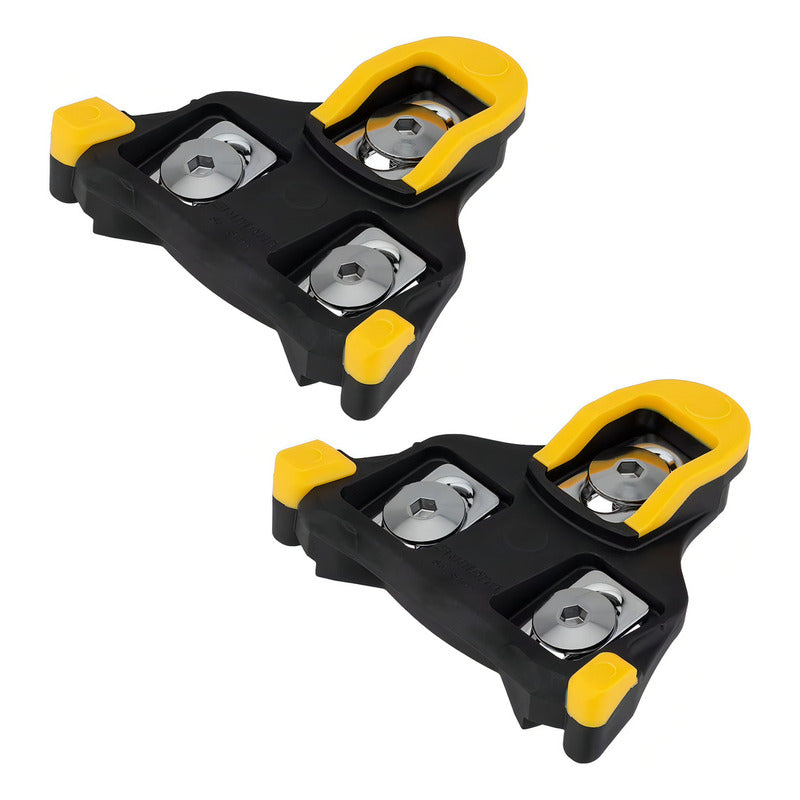 Calas Ruta Shimano Chocles Amarillo Sm-sh11 6 Grados Color Negro