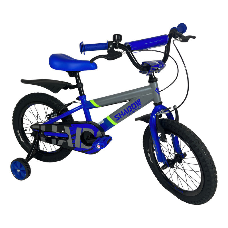 Bicicleta Gw Shadow 16 Niño Niña Ruedas Auxiliares Infantil