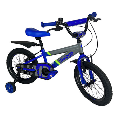 Bicicleta Gw Shadow 16 Niño Niña Ruedas Auxiliares Infantil