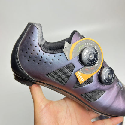 Zapatillas Ciclismo Gw Bicicleta De Ruta Doble Boa Negras