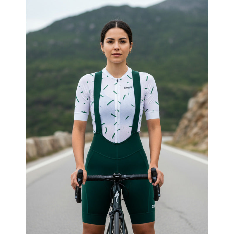 Licra Pantaloneta Ciclismo Suarez Perfomance Mujer Cargadera