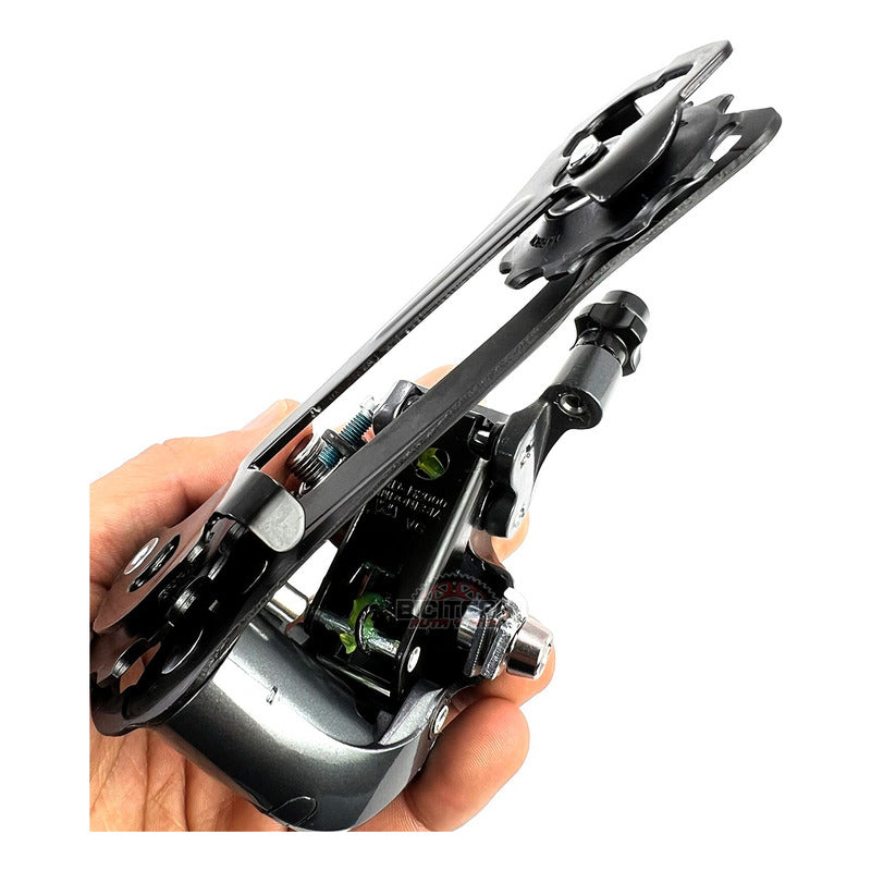 Tensor Shimano Claris R200 Gs 8 Velocidades Pata Larga Ruta Plateado