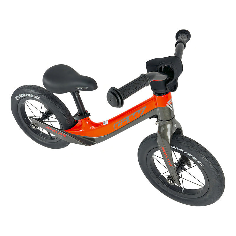 Bicicleta Niño Equilibrio Rin 12 Gw Elite Naranja Gris Magnesio Liviana