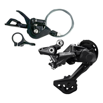 Palanca 10v Montaje Directo Shimano M4100 + Tensor Shimano Negro