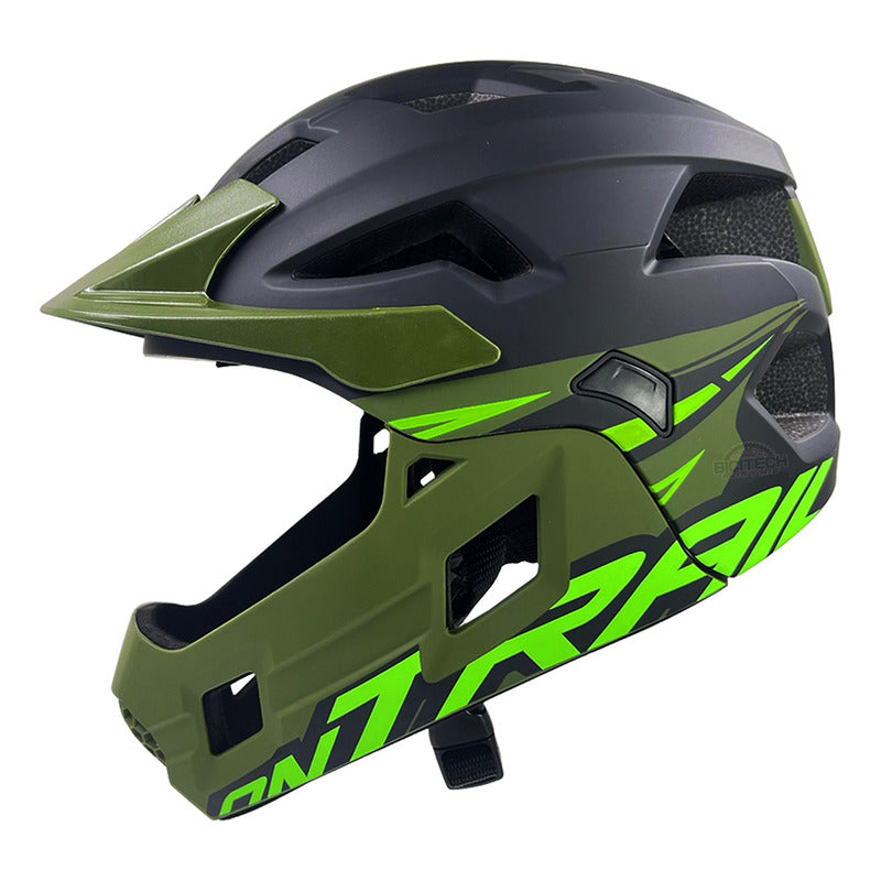 Casco Para Niños Niñas Ontrail Racer Full Face Bmx
