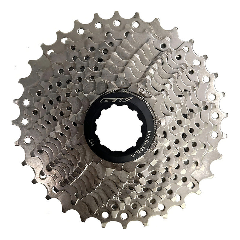 Pacha Cassette 10v Gw 11-32 Ruta Compatible Sram Y Shimano Cantidad Máxima De Dientes 32 Cantidad Mínima De Dientes 11 Color Cromado