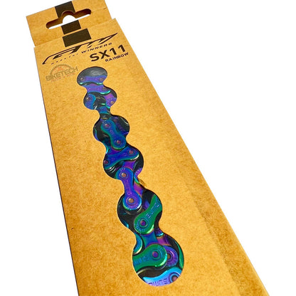 Cadena Para Bicicleta 11 Vel. Gw Tornasol Compatible Shimano